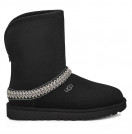 UGG Classic Short Crescent Black UGG Classic Short Crescent Black