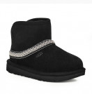 UGG Classic Mini Crescent Black UGG Classic Mini Crescent Black