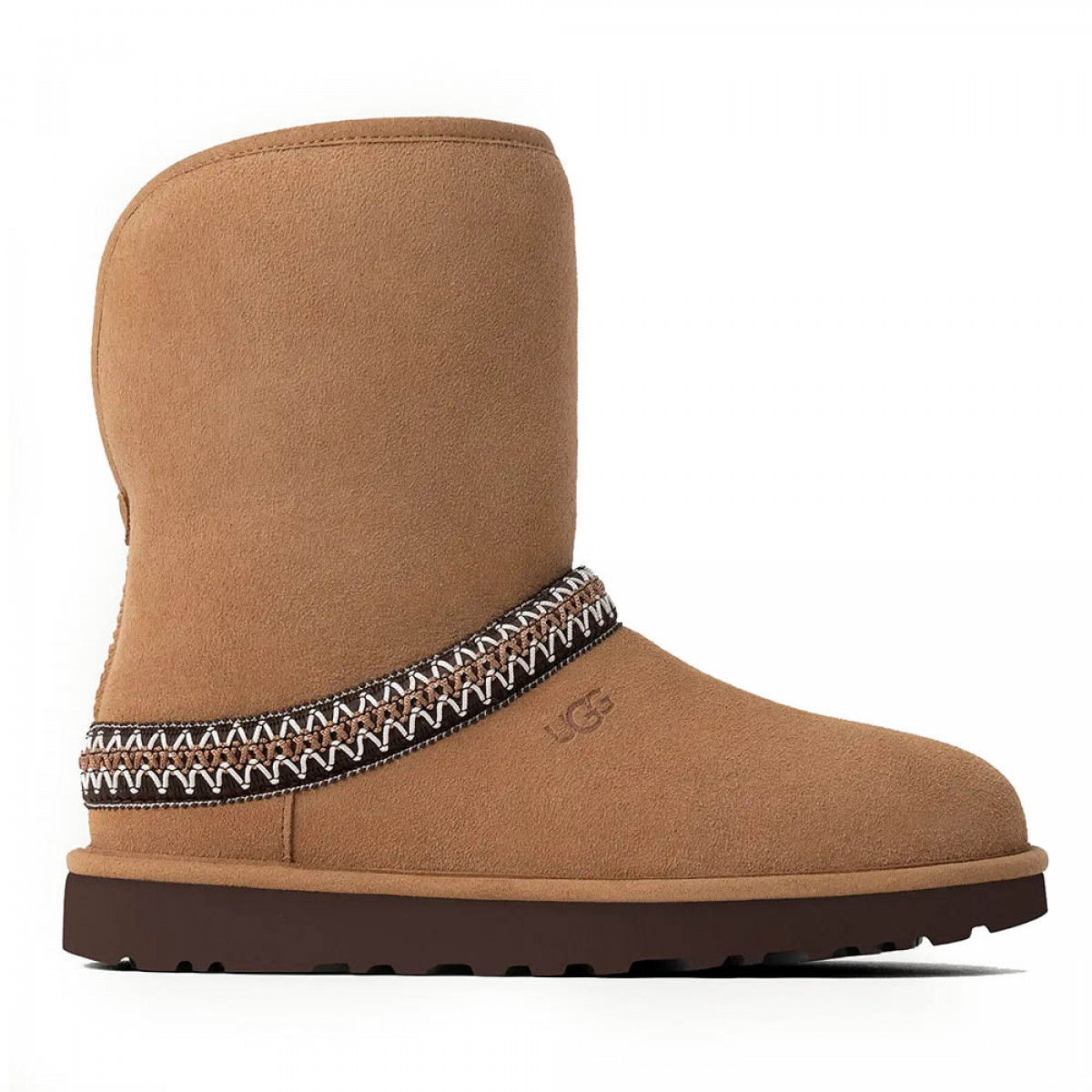 UGG Classic Short Crescent Chestnut UGG Classic Short Crescent Chestnut