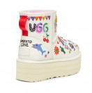 UGG Classic Platform Pop Sketch White