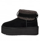UGG Ultra Mini Belted Roller Boot Black UGG Ultra Mini Belted Roller Boot Black