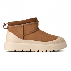 UGG Men Ultra Mini Hybrid Chestnut Whitecap