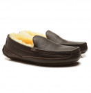 UGG Men Ascot Leather Chocolate
