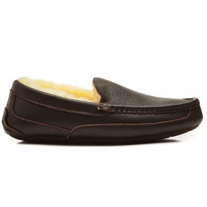 UGG Men Ascot Leather Chocolate UGG Men Ascot Leather Chocolate