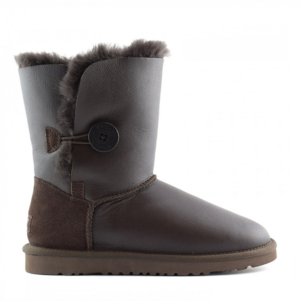 UGG Bailey Button Metallic Chocolate UGG Bailey Button Metallic Chocolate