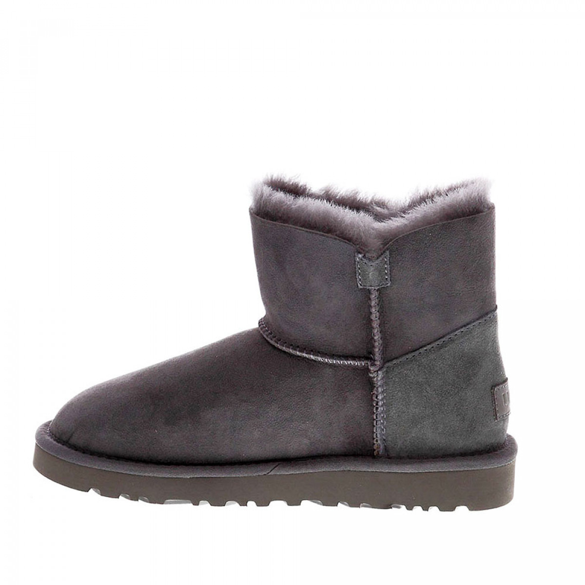UGG Mini Bailey Button Grey