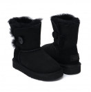 UGG Kids Bailey Button Black