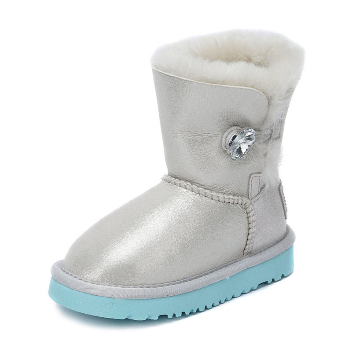 UGG Kids Bailey Bling I Do White