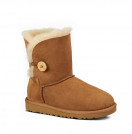 UGG Kids Bailey Button Chestnut UGG Kids Bailey Button Chestnut