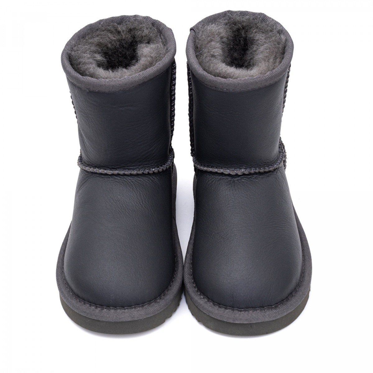 UGG Kids Classic Short Metallic Grey UGG Kids Classic Short Metallic Grey