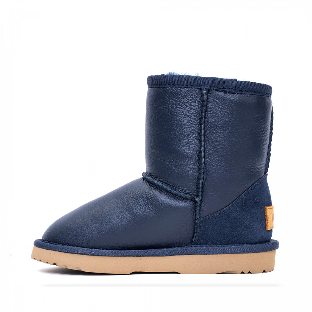 UGG Kids Classic Short Metallic Navy UGG Kids Classic Short Metallic Navy