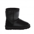 UGG Kids Classic Short Metallic Black UGG Kids Classic Short Metallic Black