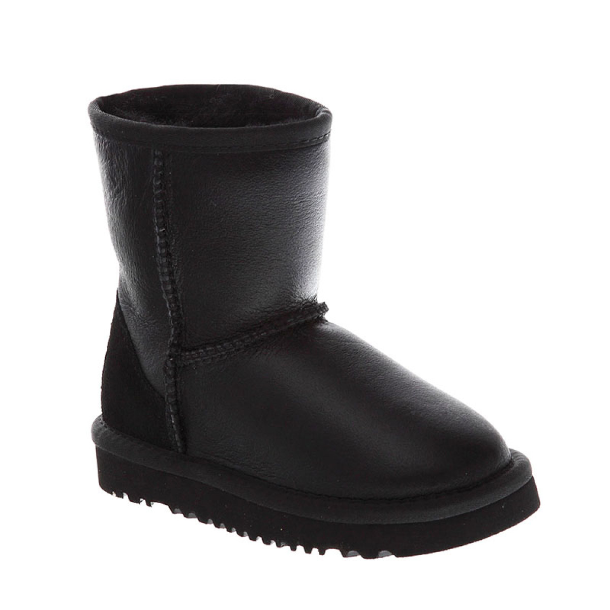 UGG Kids Classic Short Metallic Black UGG Kids Classic Short Metallic Black