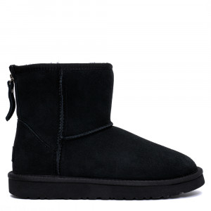 UGG Mens Classic Mini Zip Black