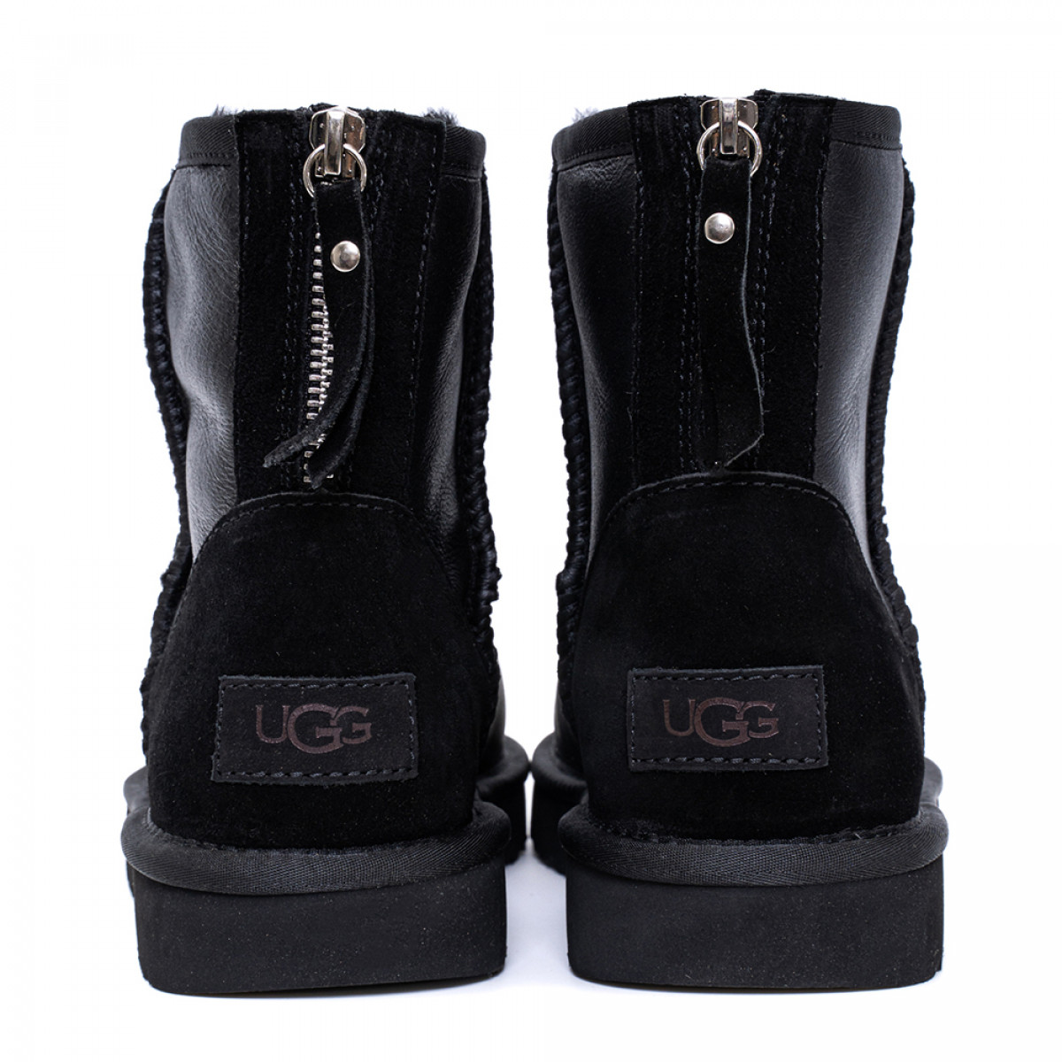 UGG Classic Mini Zip Metallic Black UGG Classic Mini Zip Metallic Black
