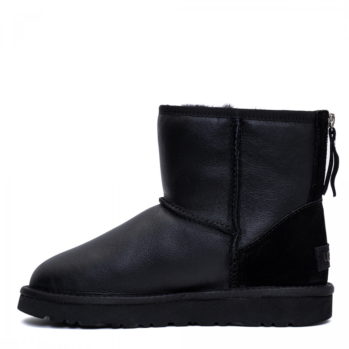 UGG Classic Mini Zip Metallic Black UGG Classic Mini Zip Metallic Black