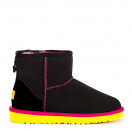 UGG Classic Mini Black Yellow UGG Classic Mini Black Yellow