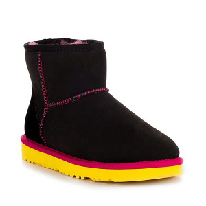UGG Classic Mini Black Yellow