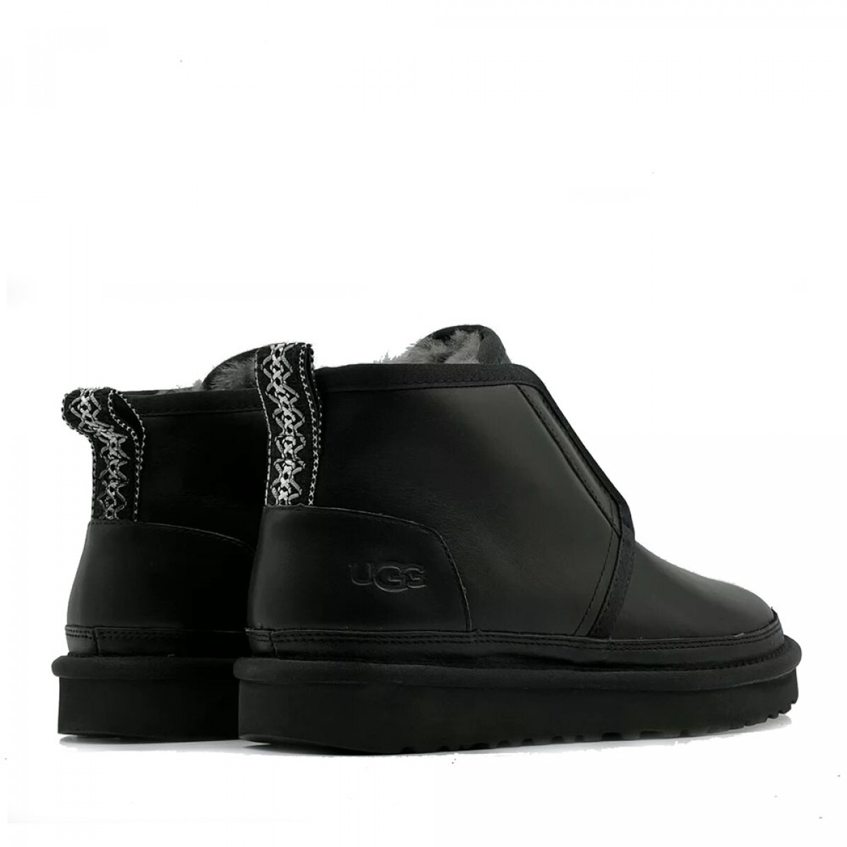 UGG Men Neumel Flex Leather Black UGG Men Neumel Flex Leather Black
