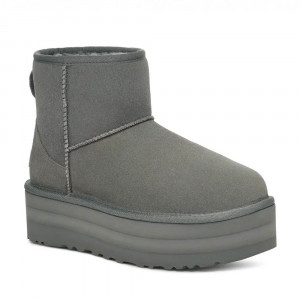 UGG Classic Mini Platform Grey UGG Classic Mini Platform Grey