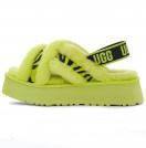 UGG Disco Cross Slide Key Lime UGG Disco Cross Slide Key Lime