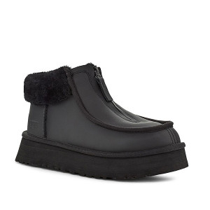 UGG Funkette Platform Boots Leather Black UGG Funkette Platform Boots Leather Black