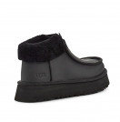 UGG Funkette Platform Boots Leather Black UGG Funkette Platform Boots Leather Black