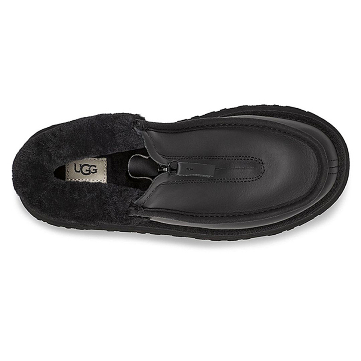 UGG Funkette Platform Boots Leather Black UGG Funkette Platform Boots Leather Black