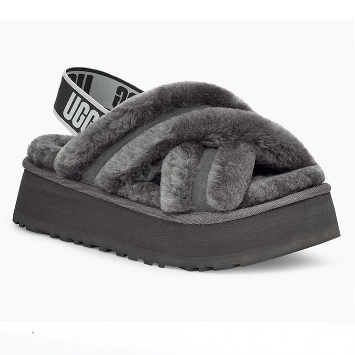 UGG Disco Cross Slide Grey
