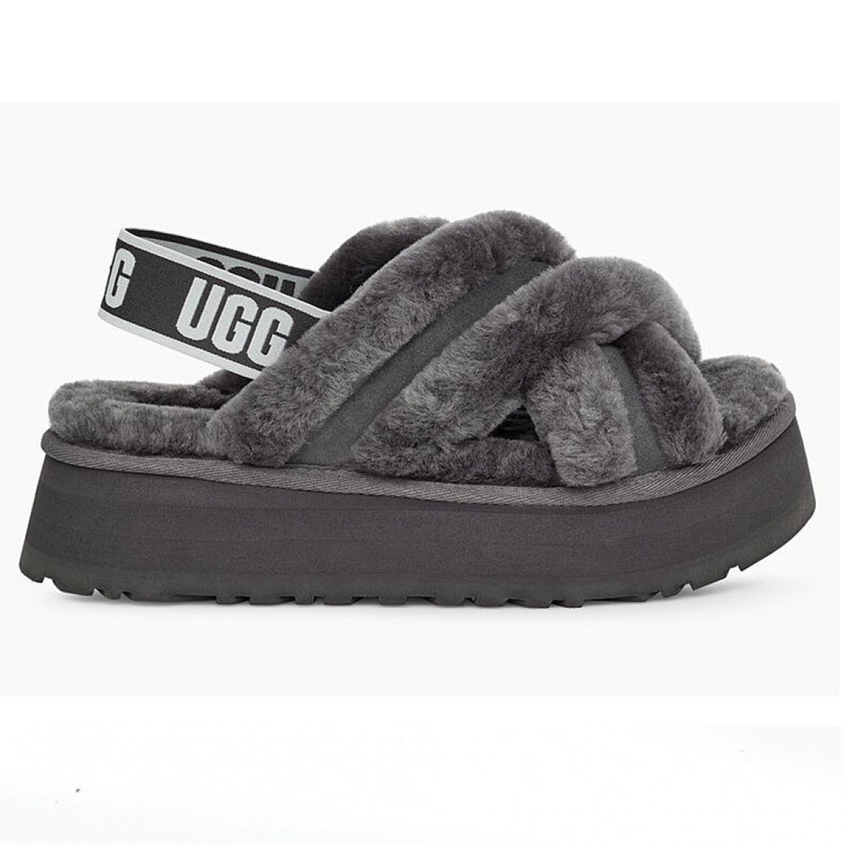 UGG Disco Cross Slide Grey