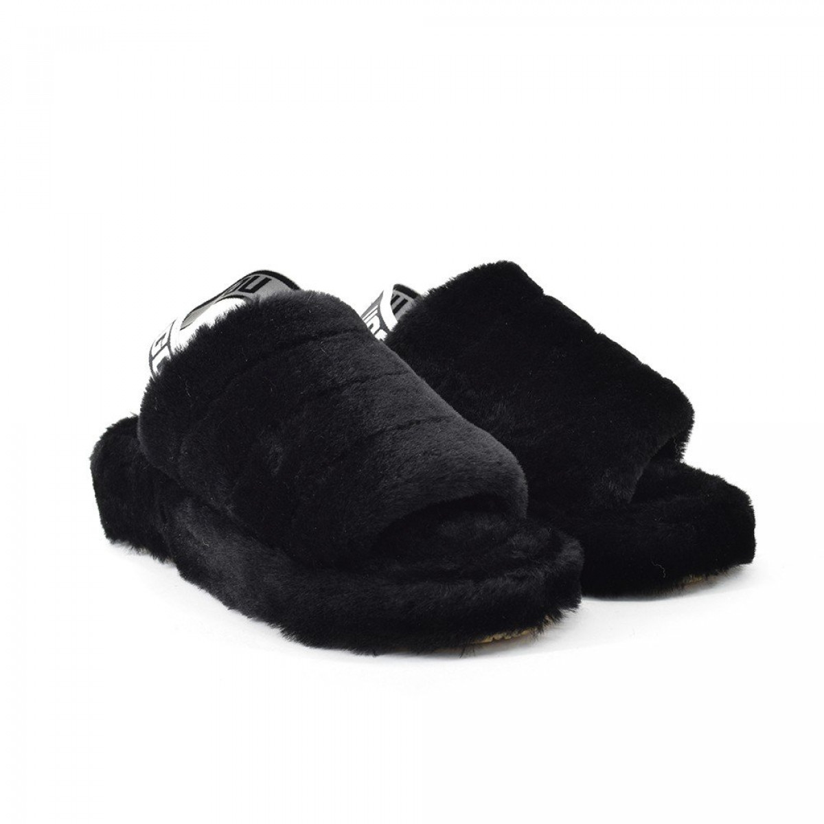 UGG Fluff Yeah Slide Black UGG Fluff Yeah Slide Black