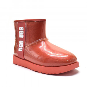 UGG Classic Clear Mini Red UGG Classic Clear Mini Red