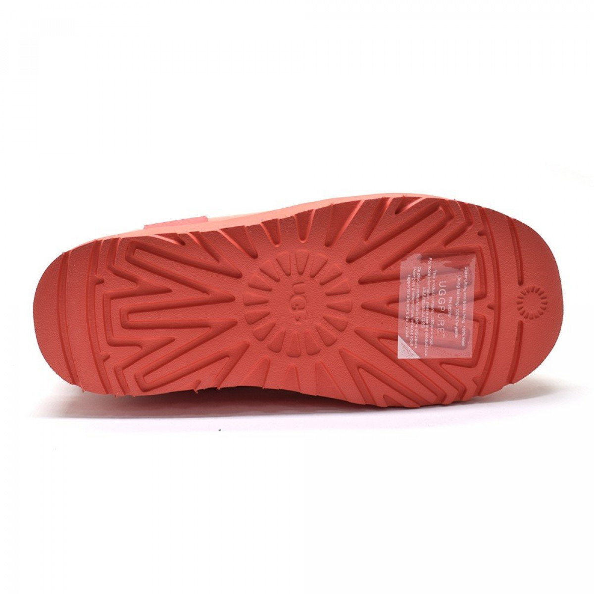 UGG Classic Clear Mini Red UGG Classic Clear Mini Red