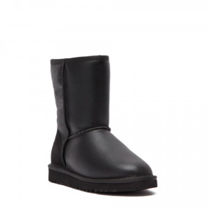 UGG Classic Short II Metallic Black