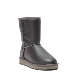 UGG Classic Short II Metallic Grey