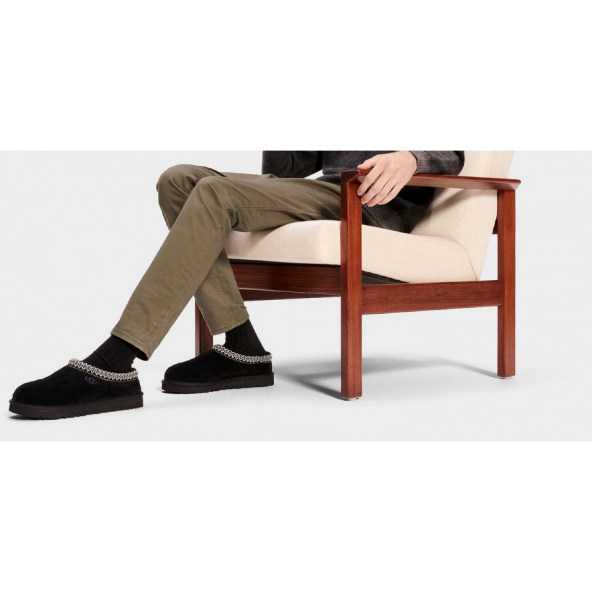 UGG Men Tasman Slipper Black UGG Men Tasman Slipper Black