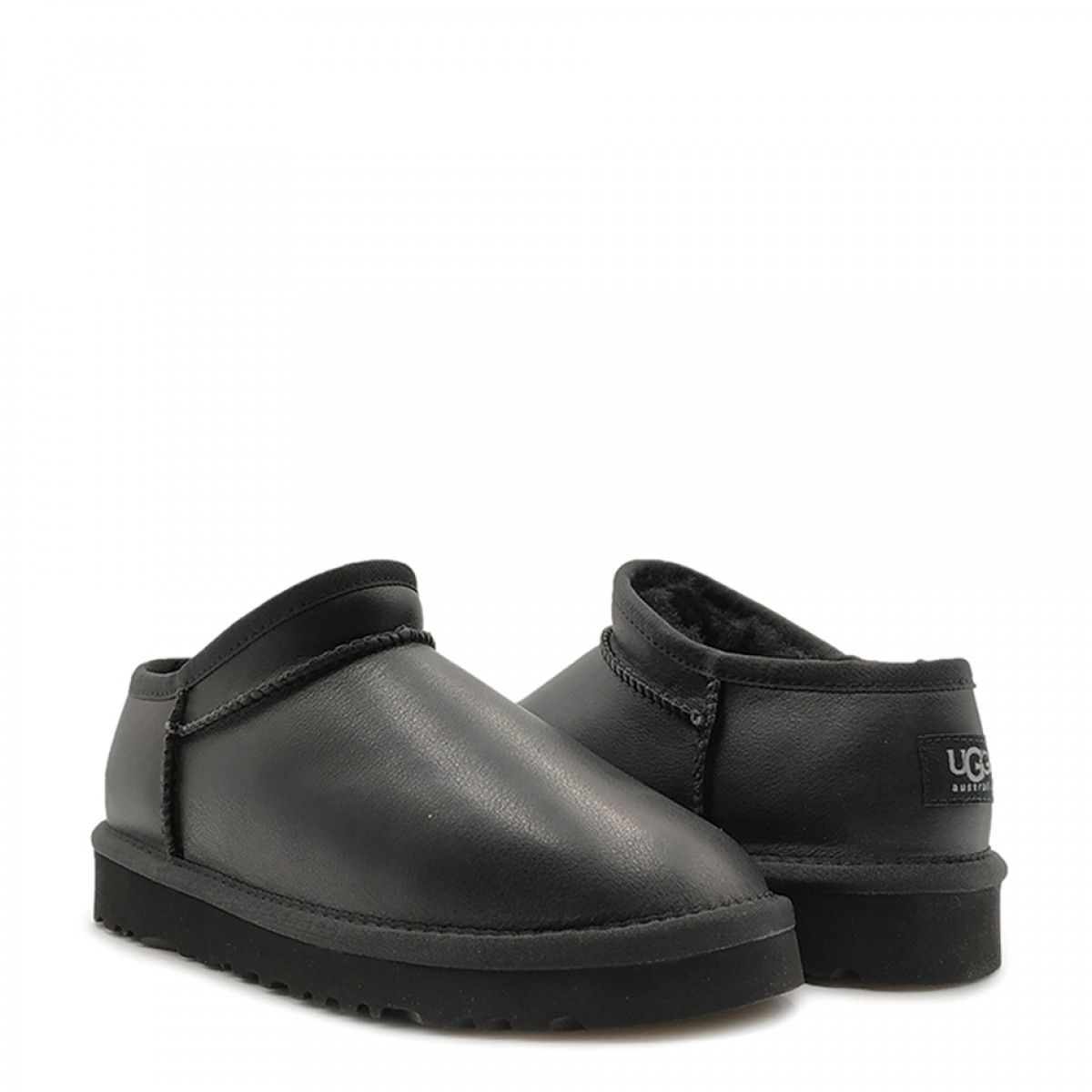 UGG Ultra Mini Tasman Leather Black