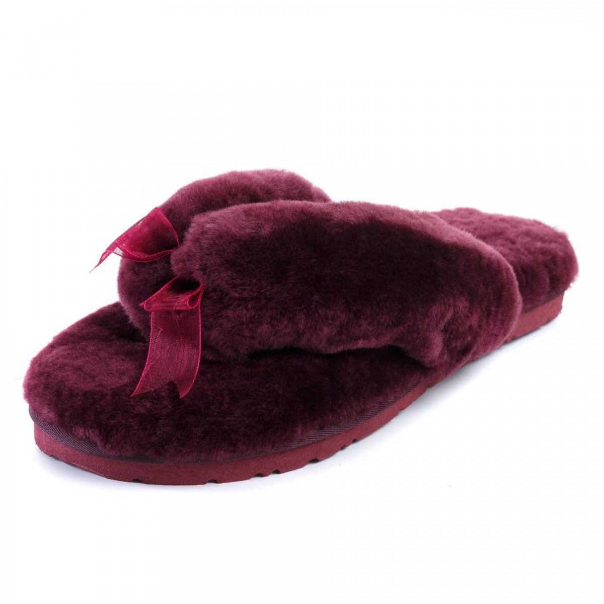 UGG Fluff Flip Flop Dark Purple UGG Fluff Flip Flop Dark Purple