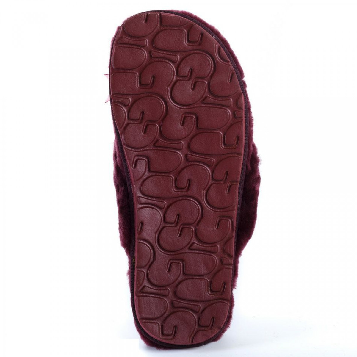UGG Fluff Flip Flop Dark Purple UGG Fluff Flip Flop Dark Purple