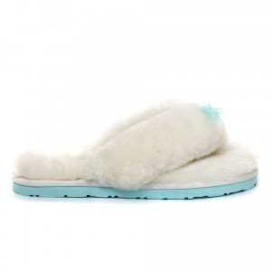 UGG Fluff Flip Flop White UGG Fluff Flip Flop White