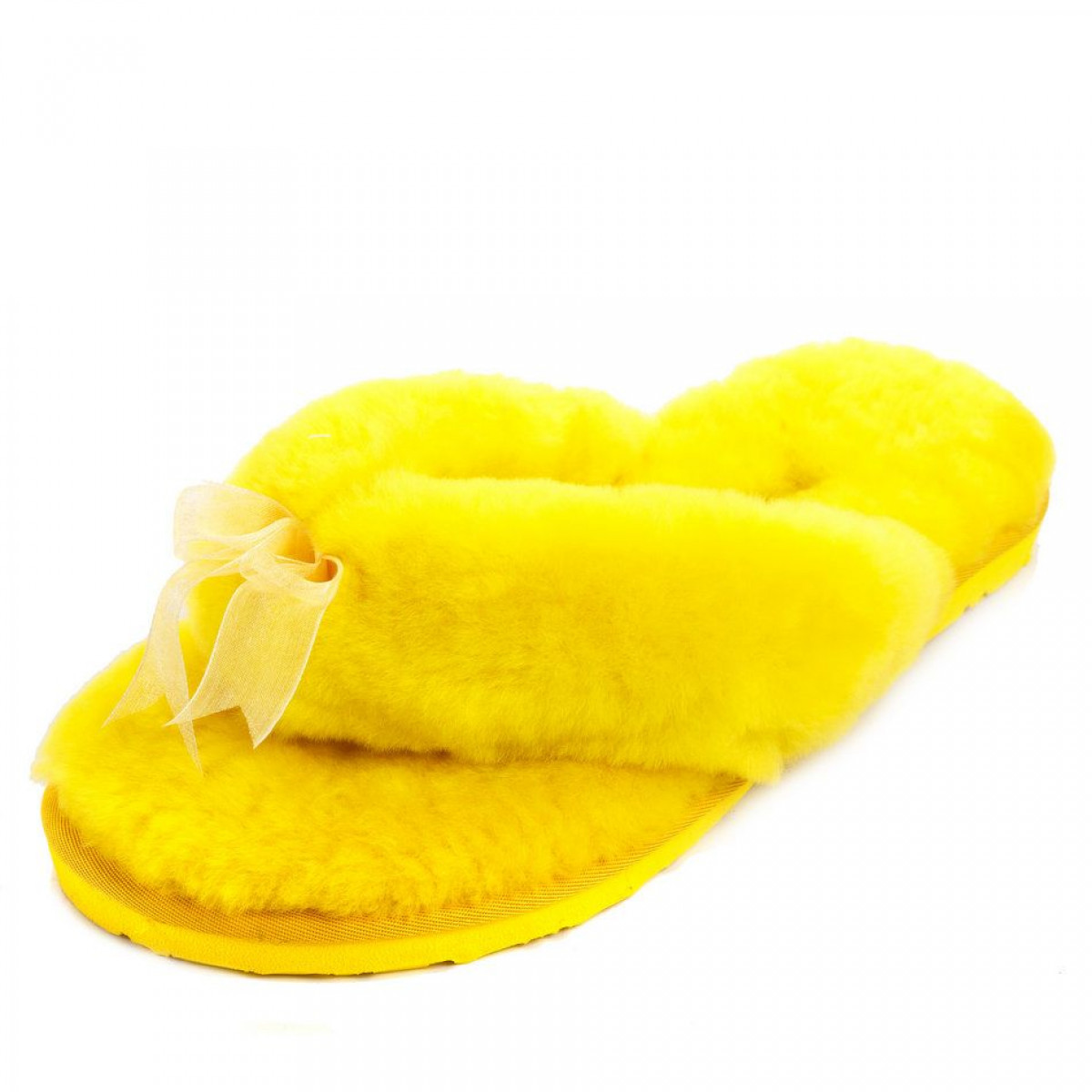 UGG Fluff Flip Flop Yellow UGG Fluff Flip Flop Yellow