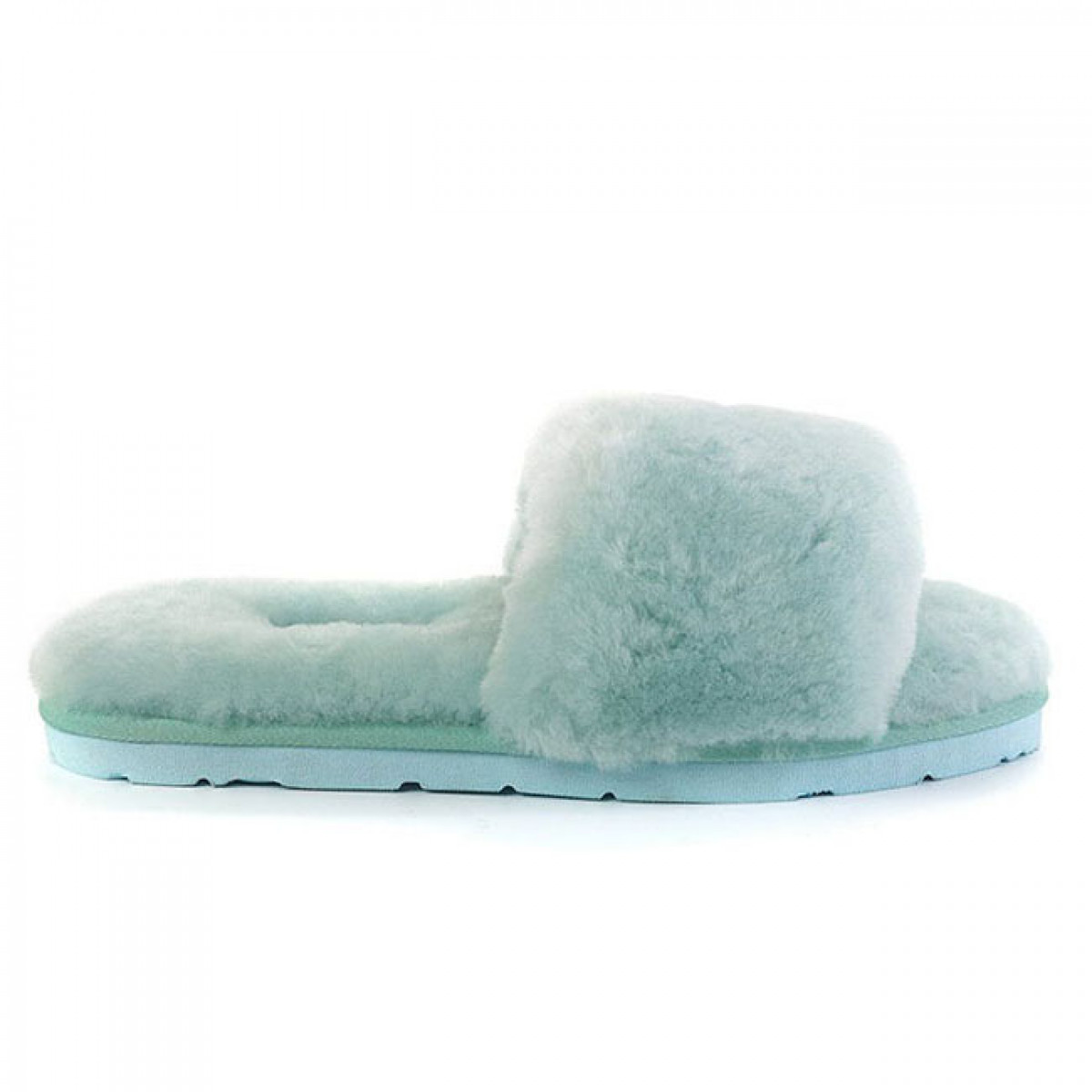 UGG Fluff Slide Slippers Lake Blue
