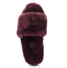 UGG Fluff Slide Slippers Dark Purple