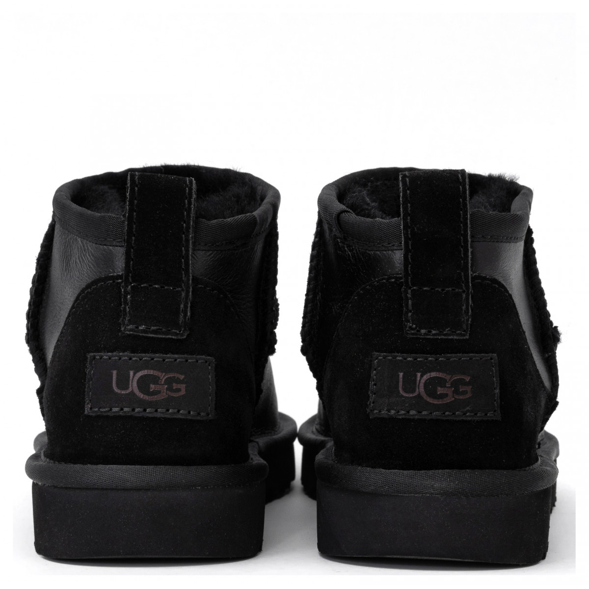 UGG Classic Ultra Mini Metallic Black