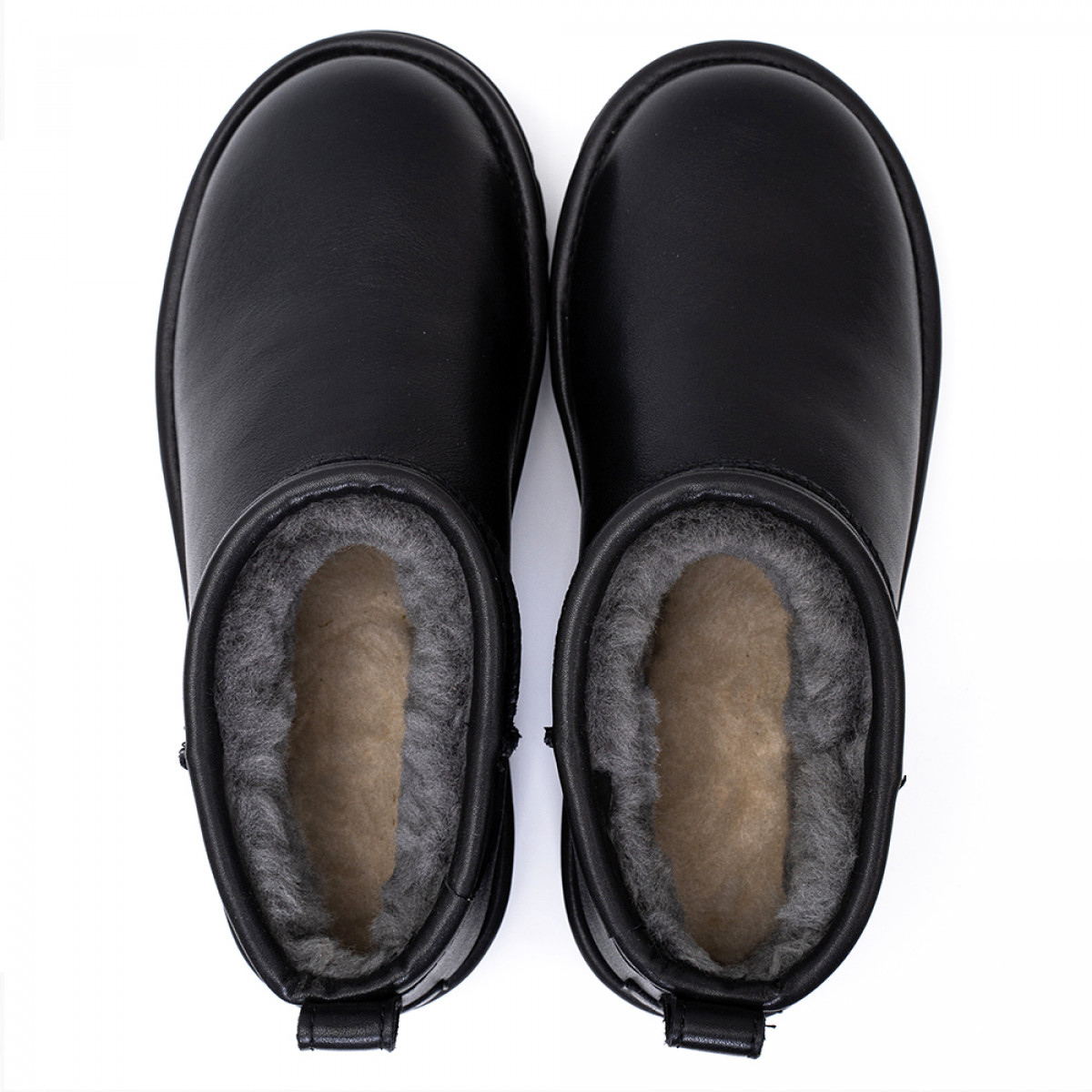 UGG Classic Ultra Mini Leather Black UGG Classic Ultra Mini Leather Black