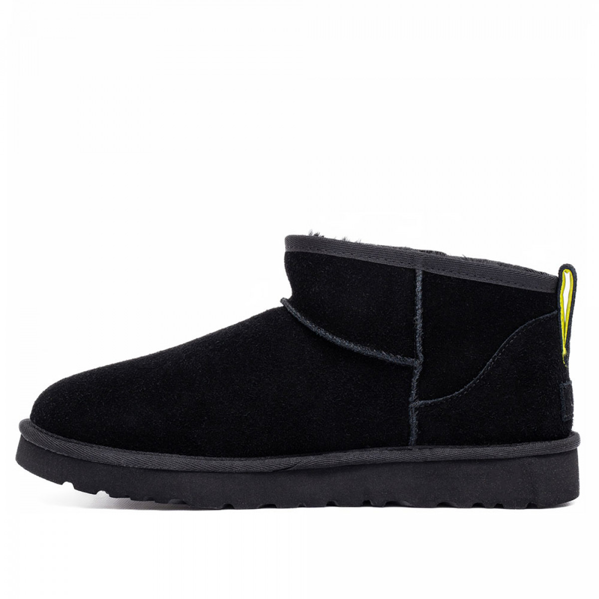 UGG Mens Classic Ultra Mini Zip Boot Black