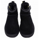 UGG Mens Classic Ultra Mini Zip Boot Black
