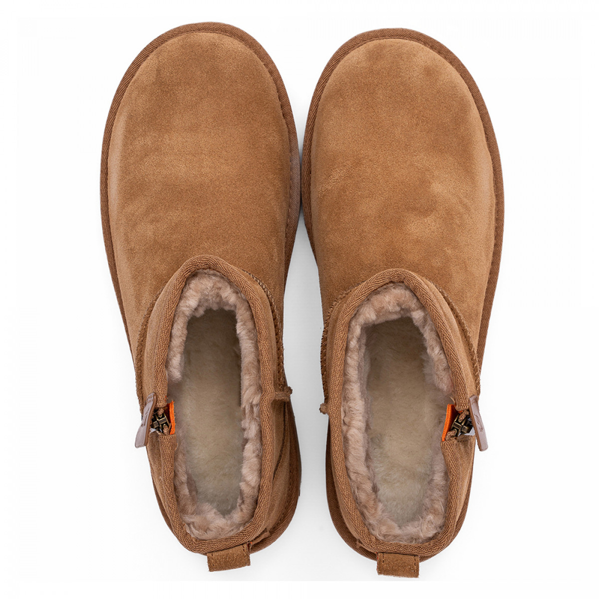 UGG Mens Classic Ultra Mini Zip Boot Chestnut UGG Mens Classic Ultra Mini Zip Boot Chestnut