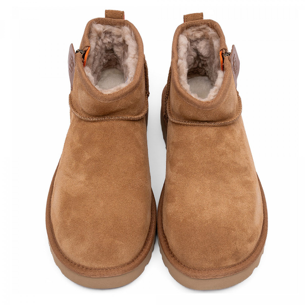 UGG Mens Classic Ultra Mini Zip Boot Chestnut UGG Mens Classic Ultra Mini Zip Boot Chestnut