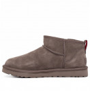 UGG Mens Classic Ultra Mini Zip Boot Smoke